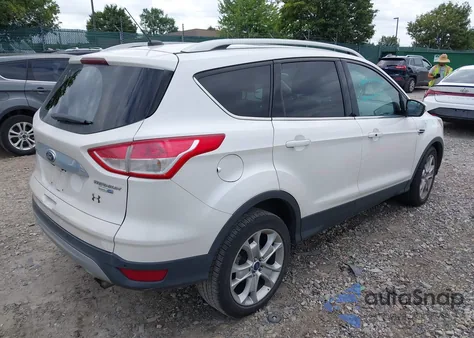 2014 Ford Escape Titanium из США, поврежденный, VIN 1FMCU9J92EUD13436